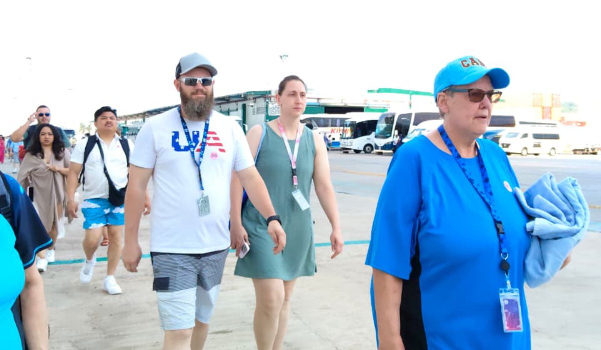 Cruceristas arriban a Mazatlán
