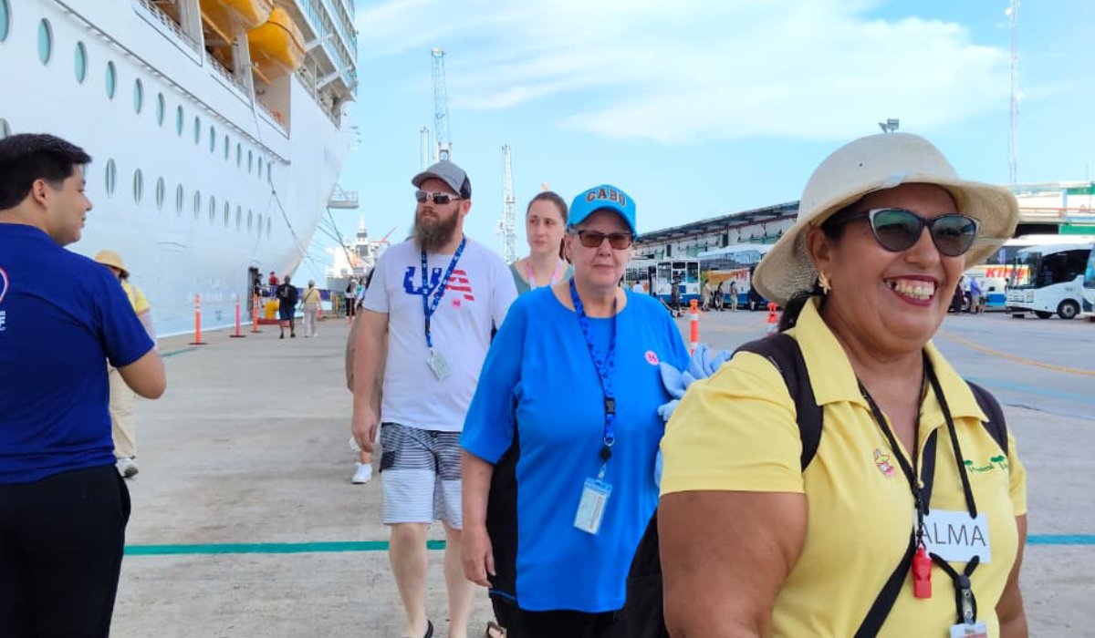 Cruceristas arriban a Mazatlán