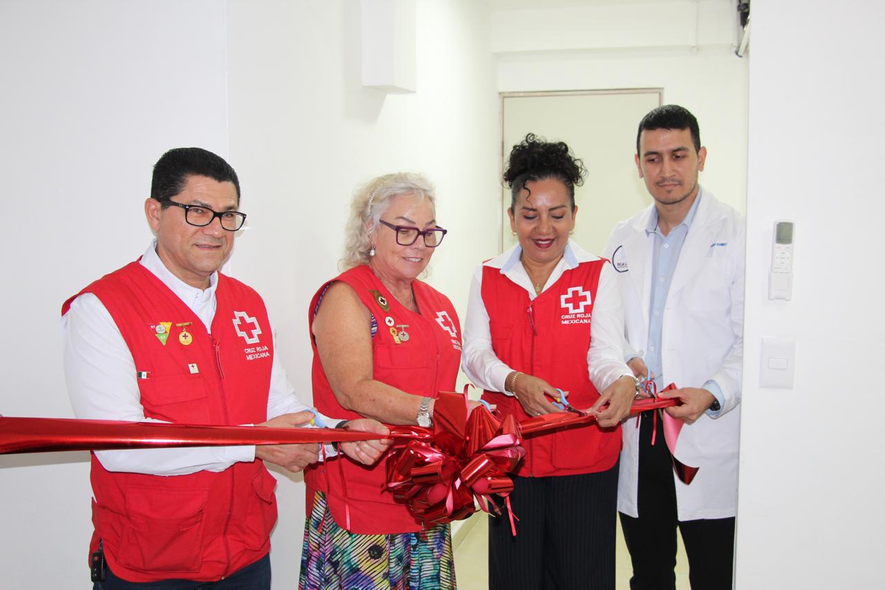 Cruz Roja Mazatlán inaugura laboratorio de análisis clínicos