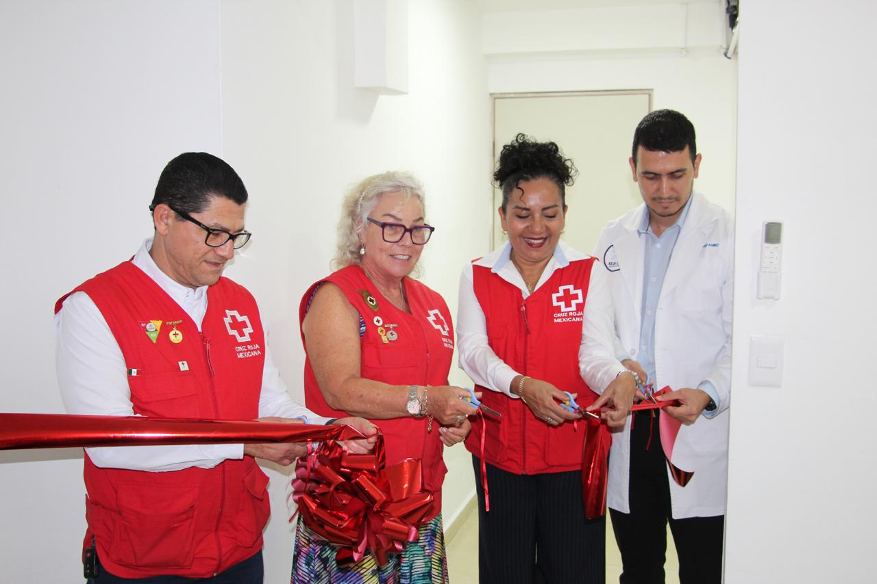Cruz Roja Mazatlán inaugura laboratorio de análisis clínicos