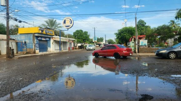Tormenta del domingo dejó árboles caídos, apagones y hasta 66 milímetros de lluvia en Guasave