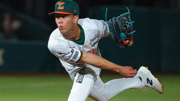 El sinaloense Dereck López debuta en la LMB con los Leones de Yucatán