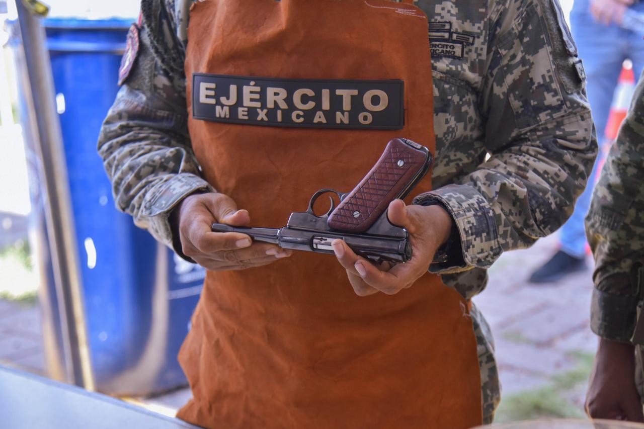 Desarme voluntario en Ahome