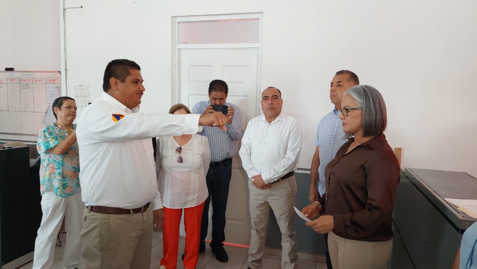 Con emotiva despedida a José Carlos Espinoza, Héctor López asume la Dirección de Protección Civil en Salvador Alvarado