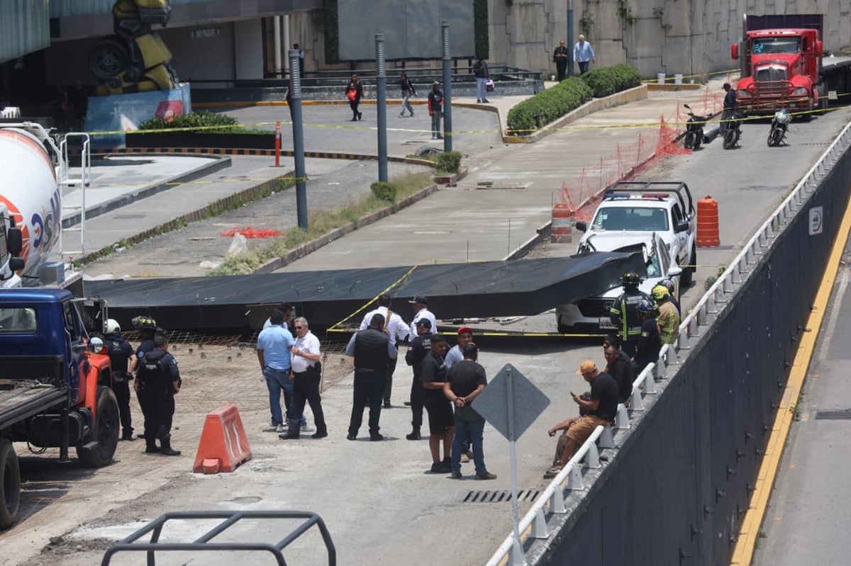 Desplome de estructura deja una víctima mortal en Edomex