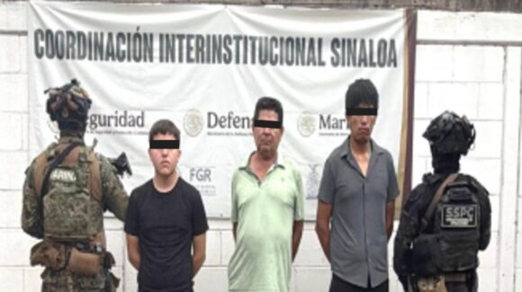 Solo dos armados fueron detenidos junto a “El Yukito”, en Mocorito, Sinaloa, informa Gabinete de Seguridad