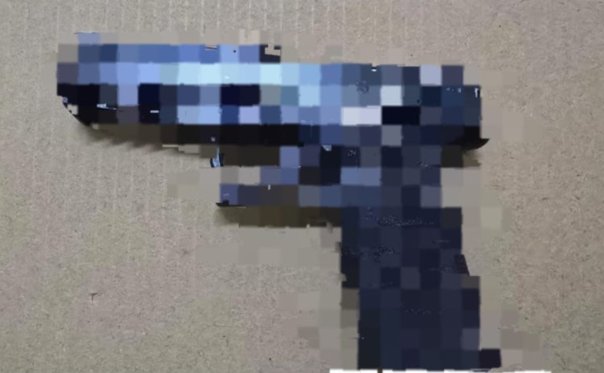 Arma de fuego decomisada
