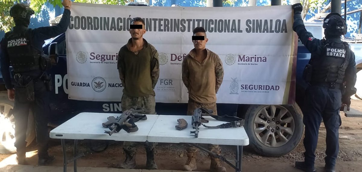 detienen a dos personas en escuinapa y rosario sinaloa