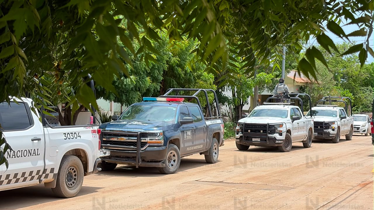 Detonaciones de arma de fuego generan operativo de seguridad en El Chilillo, Mazatlán