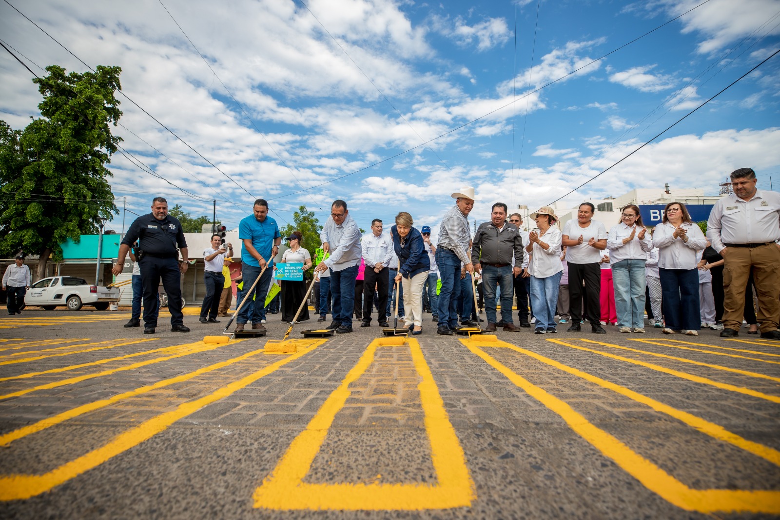 Día del Peatón en Guasave