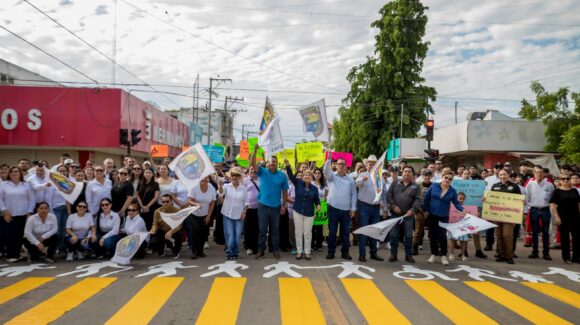 Con pinta de cruces y recordatorio de que el peatón es prioridad conmemoran día en Guasave, Sinaloa
