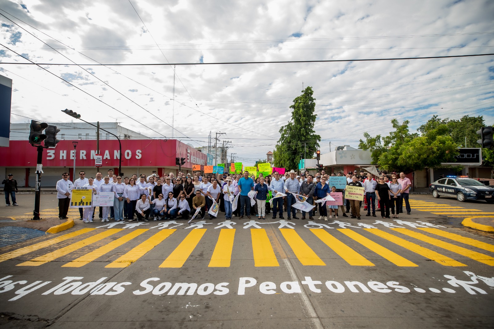 Día del Peatón en Guasave