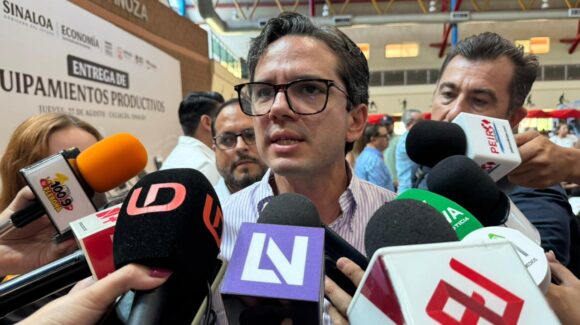 “Se continuará y reforzará el plan económico de Sinaloa con llegada de Graciela Domínguez”: Diego Aguerrebere