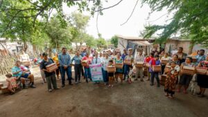 dif guasave entrega apoyo alimentario a 121 familias indigenas