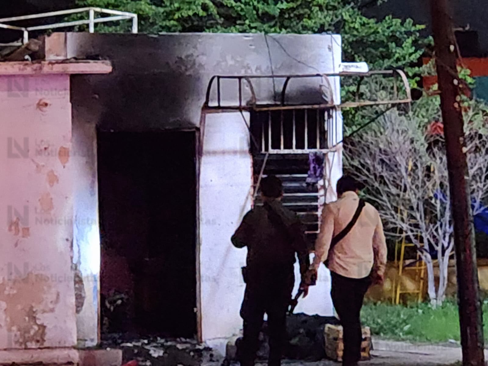Domicilio del sector Barrancos, Culiacán, es incendiado por sujetos desconocidos