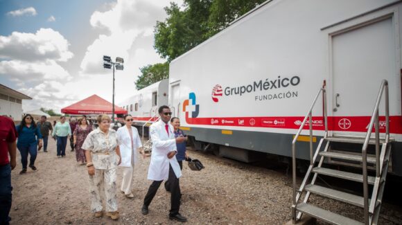 Dr. Vagón llega a León Fonseca, en Guasave; ofrecerá 2 mil 500 atenciones médicas gratuitas