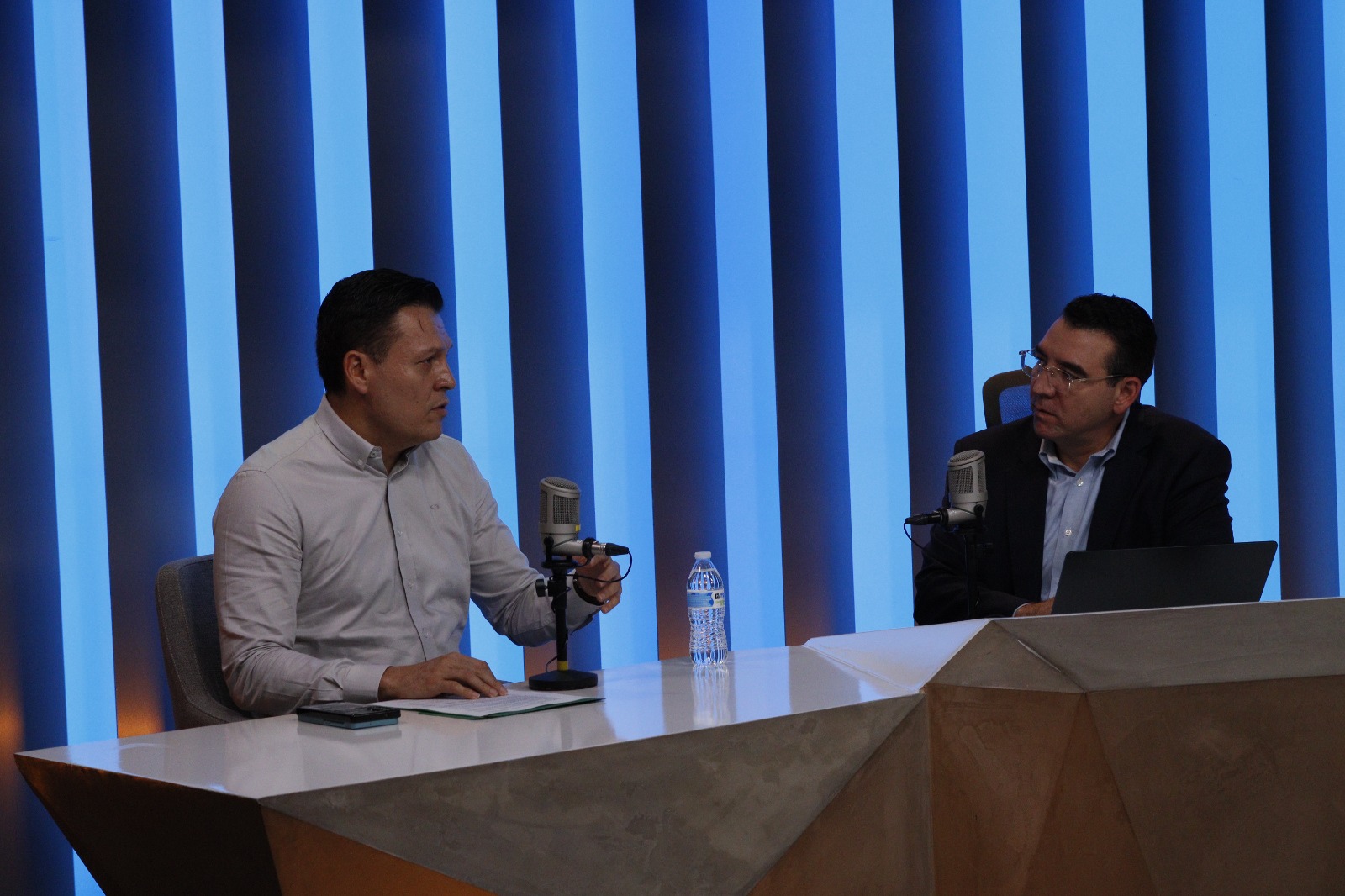 Édgar Donato Vega Márquez, presidente del Teesin en entrevista con Luis Alberto Díaz