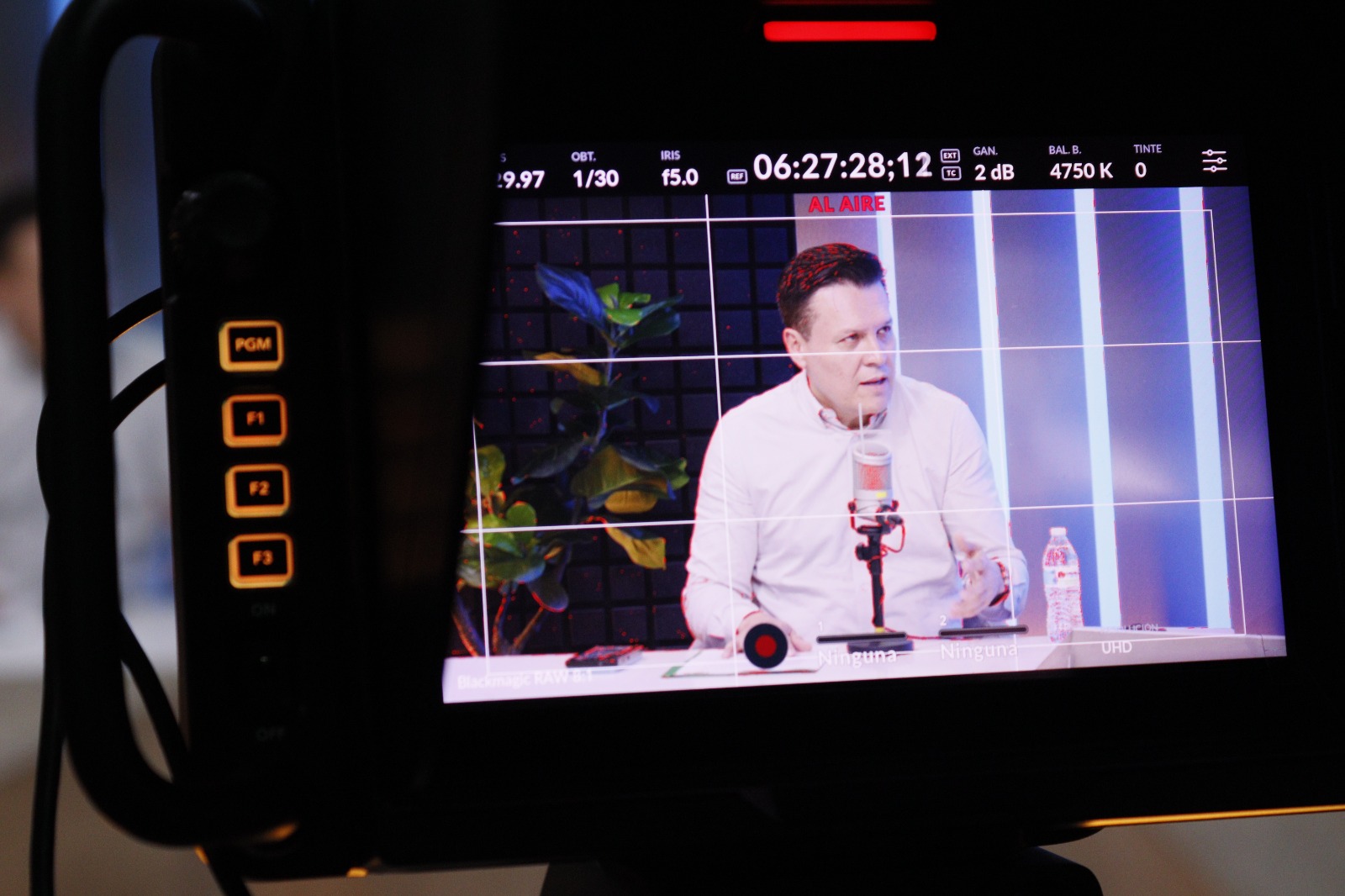 Édgar Donato Vega Márquez, presidente del Teesin en entrevista con Luis Alberto Díaz
