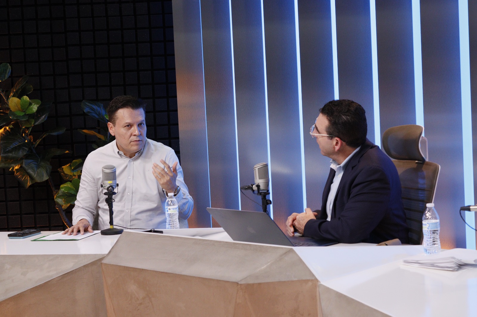 Édgar Donato Vega Márquez, presidente del Teesin en entrevista con Luis Alberto Díaz