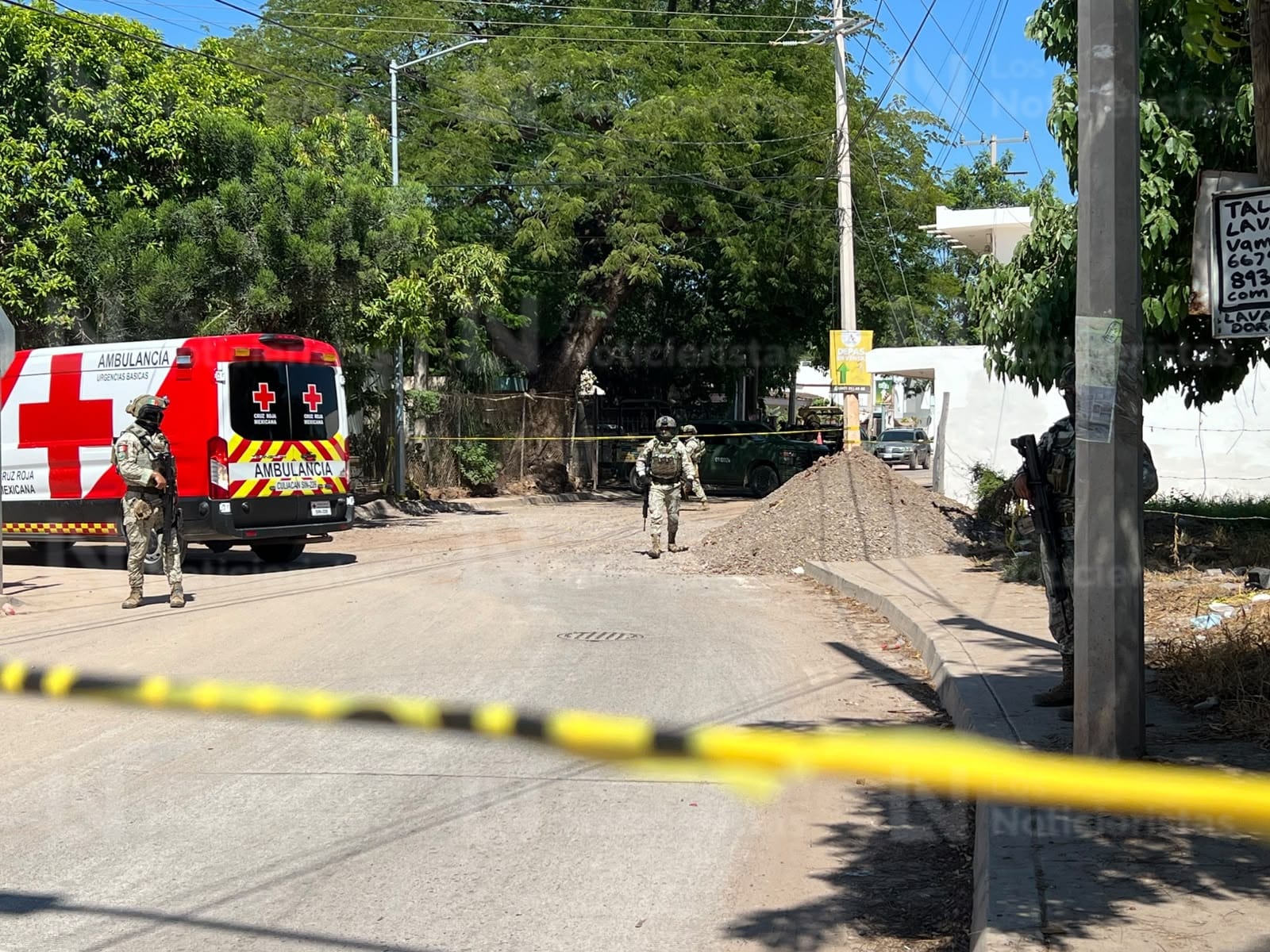 Ejecutan a balazos a una persona en la colonia Las Cucas al norte de Culiacán