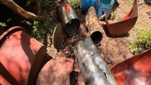 ejercito desmantela narcolaboratorio en culiacan tinas