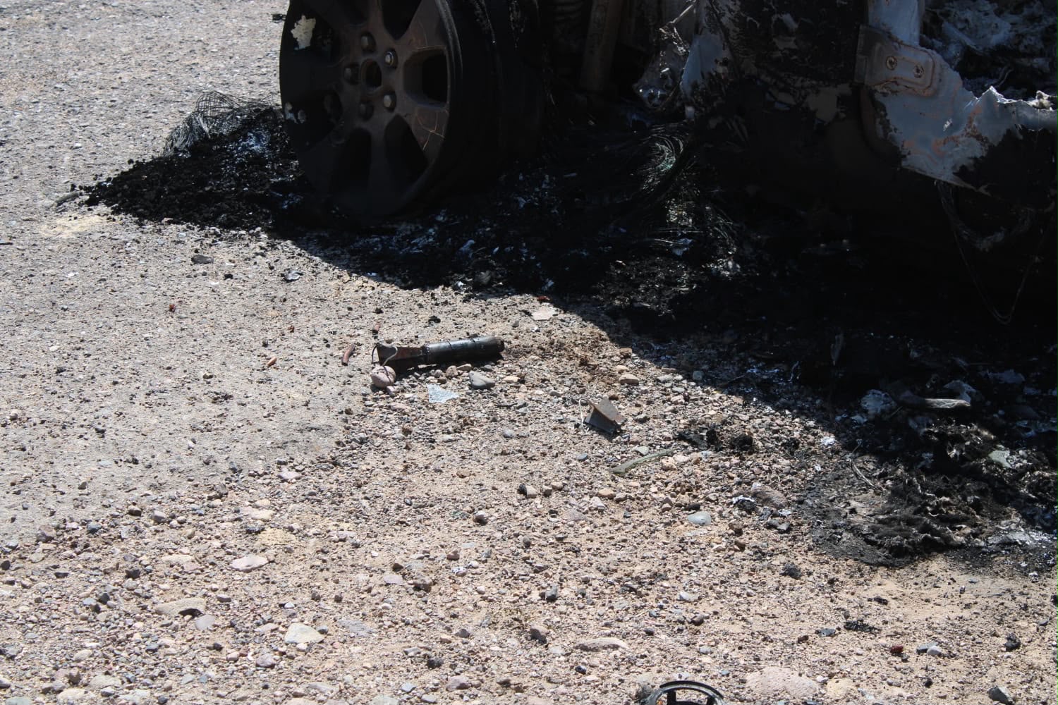 Reportan enfrentamiento y vehículo incendiado cerca de Cofradía