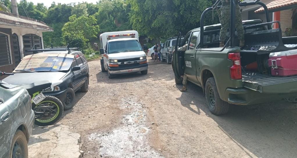 Enfrentamiento en la Col. Felipe Ángeles de Mazatlán