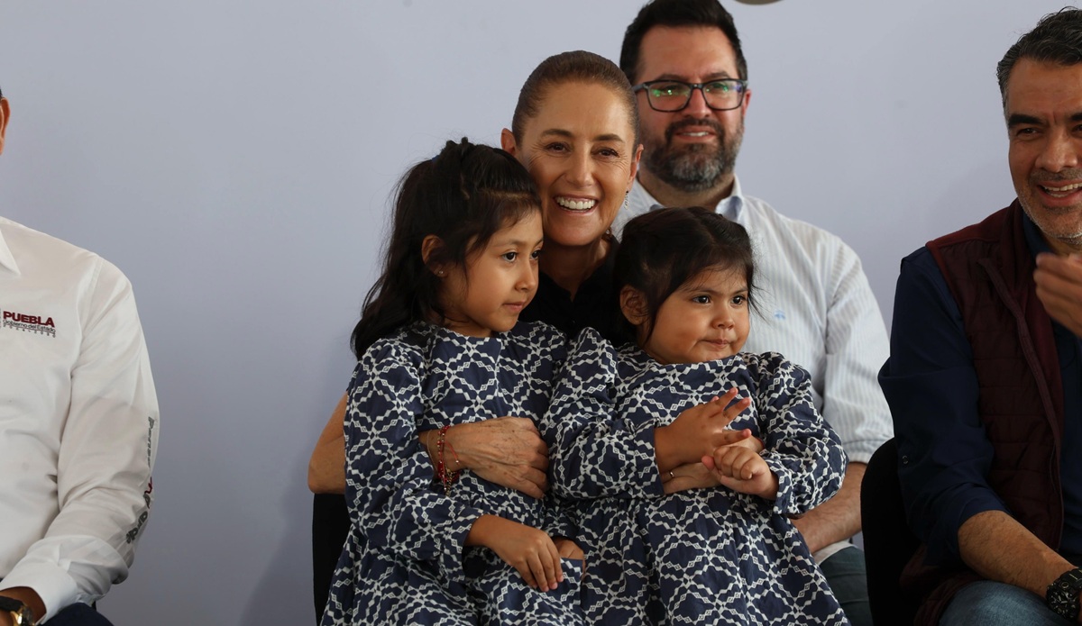 Entrega Claudia Sheinbaum entrega Viviendas del Bienestar en Puebla