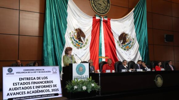 Entrega UAS sus Estados Financieros Auditados e Informes de Avances Académicos 2025 a la Cámara de Diputados