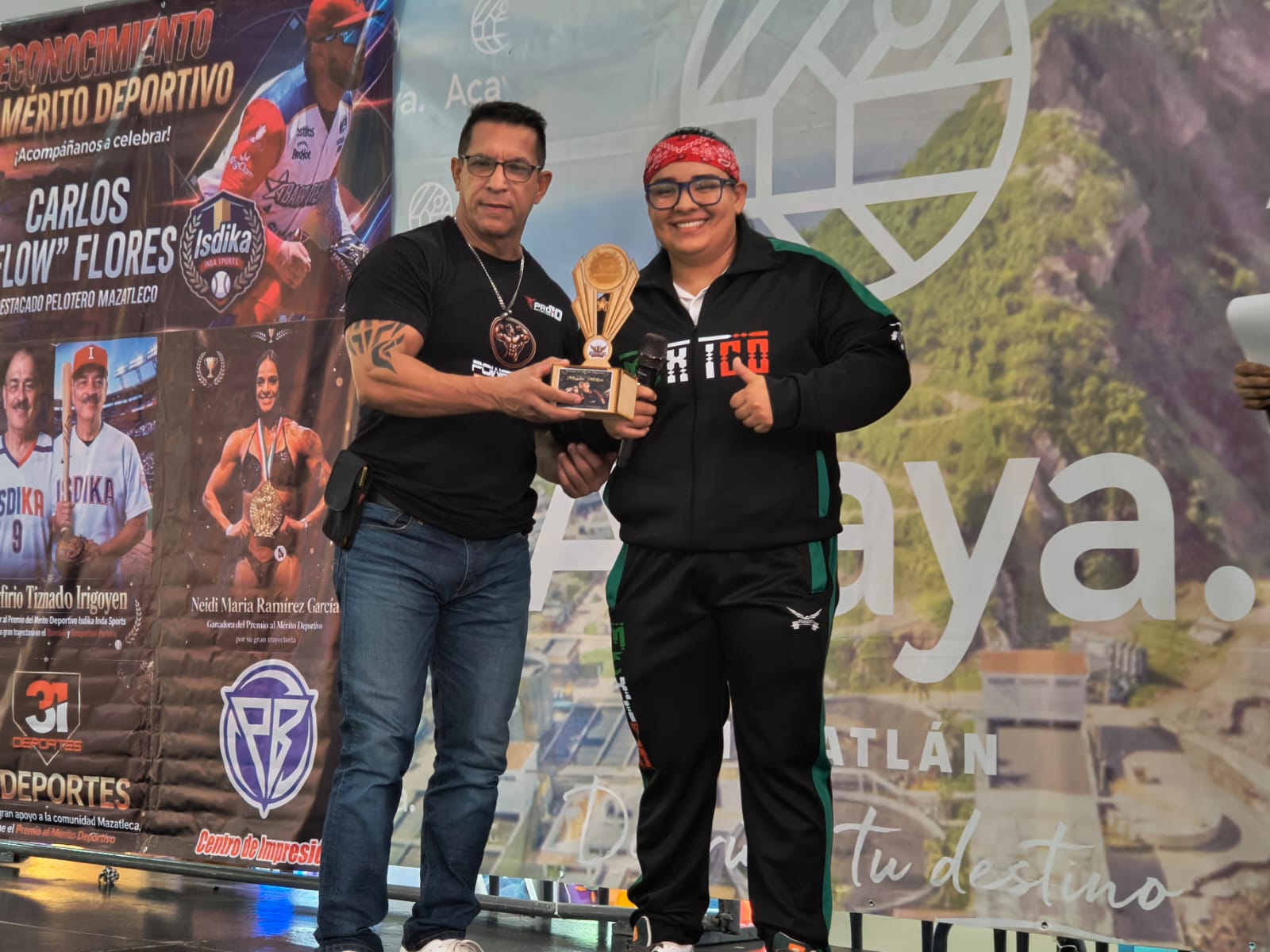 Entregan el Premio al Mérito Deportivo en Mazatlán
