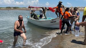 esteban landey rescatista de personas en el mar