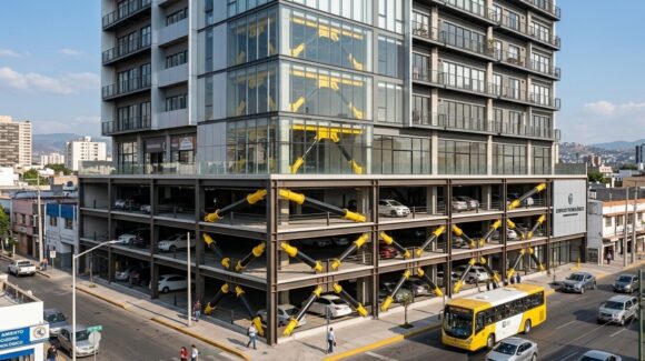 Investigador de la UAS propone sistema híbrido para reforzar edificios con planta baja débil destinada a estacionamiento ante sismos