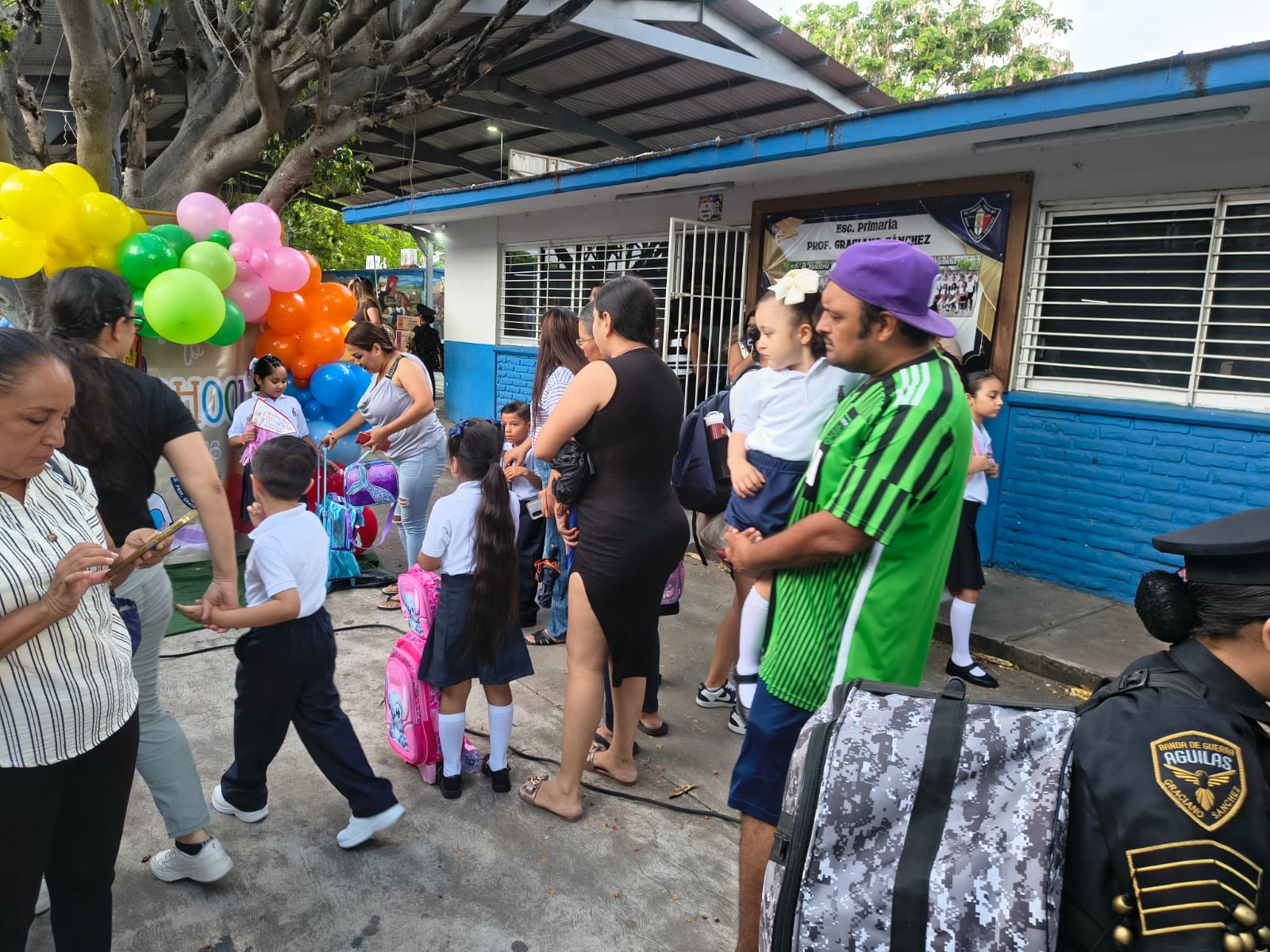Estudiantes en Mazatlán