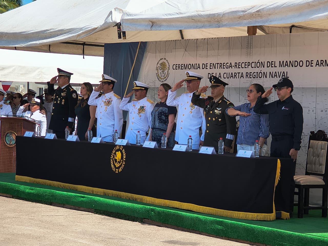 Evento Cuarta Región Naval en Mazatlán