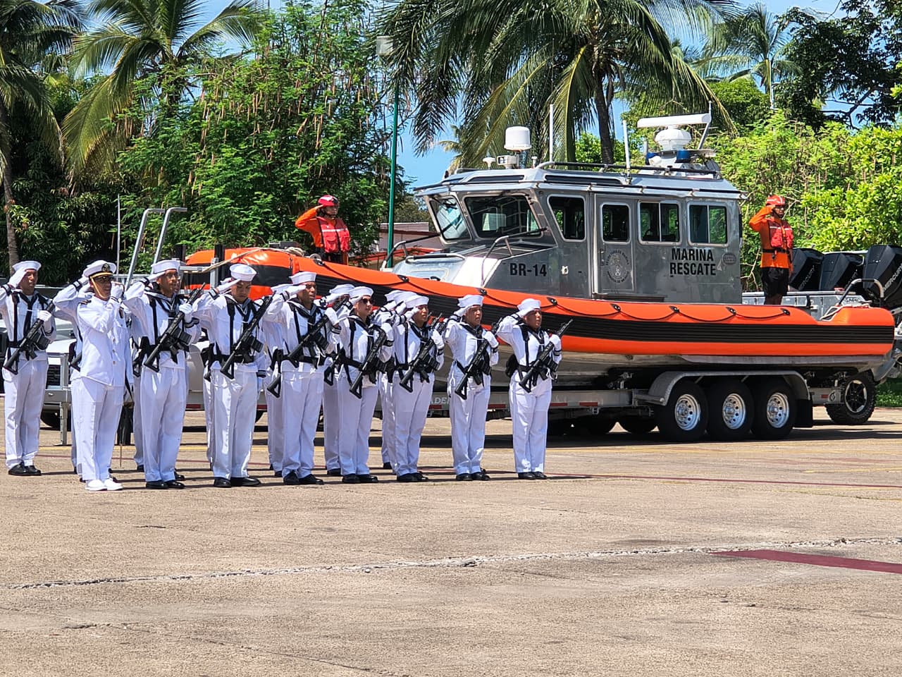 Evento Cuarta Región Naval en Mazatlán