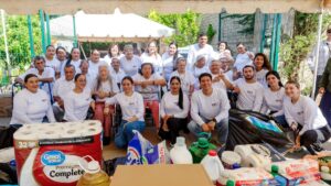 festejo del dia del abuelo realizada este jueves en el asilo de ancianos graciela sandoval de mena