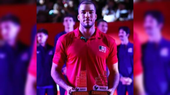 El sinaloense Franky Hernández es reconocido en Copa Panamericana de Voleibol de Sala