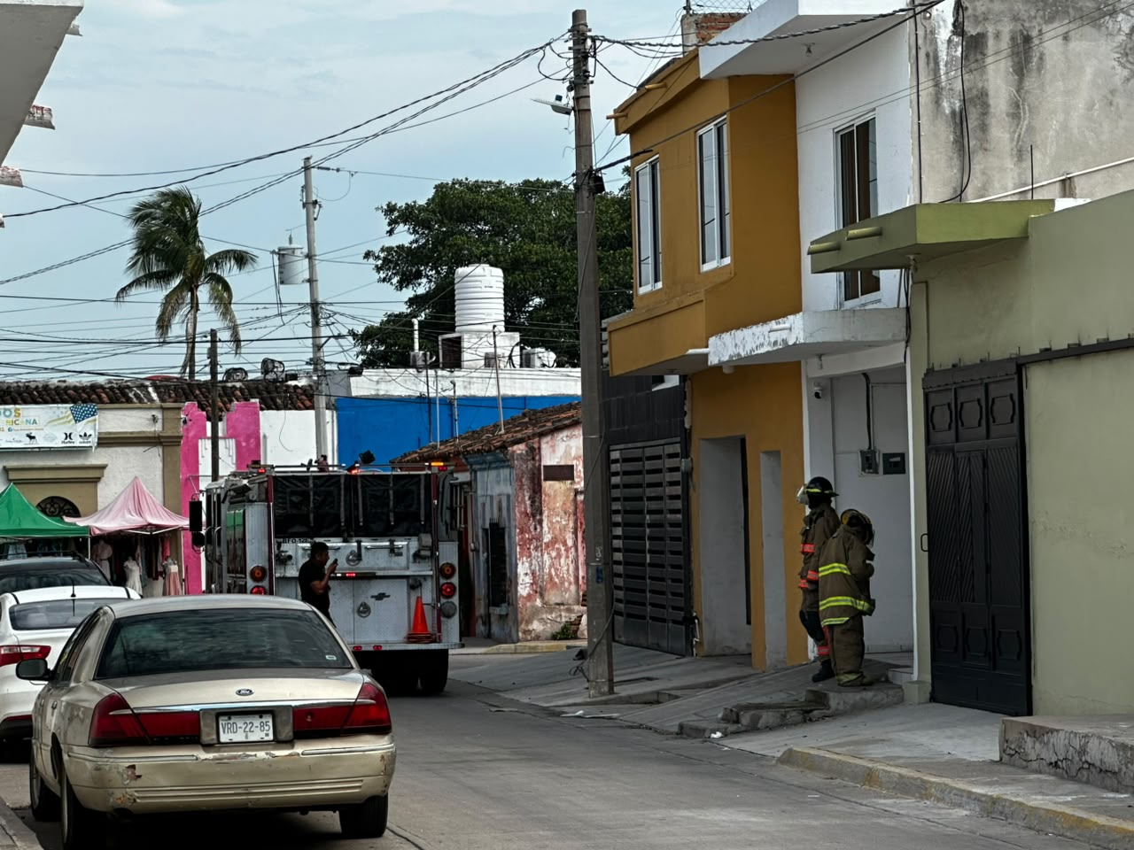Fuga de gas en Villa Unión, Mazatlán
