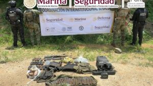gabinete de seguridad destaca decomiso de fusil barrett calibre 50