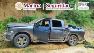 gabinete de seguridad destaca decomiso de fusil barrett calibre 50 camioneta