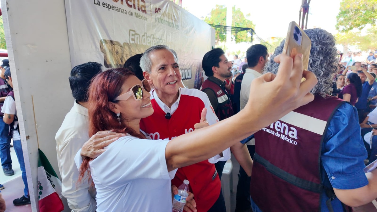 Gerardo Vargas Landeros sostiene asamblea informativa en Mazatlán