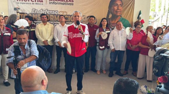Gerardo Vargas Landeros refrenda en Mazatlán, Sinaloa, su compromiso con la paz y la soberanía