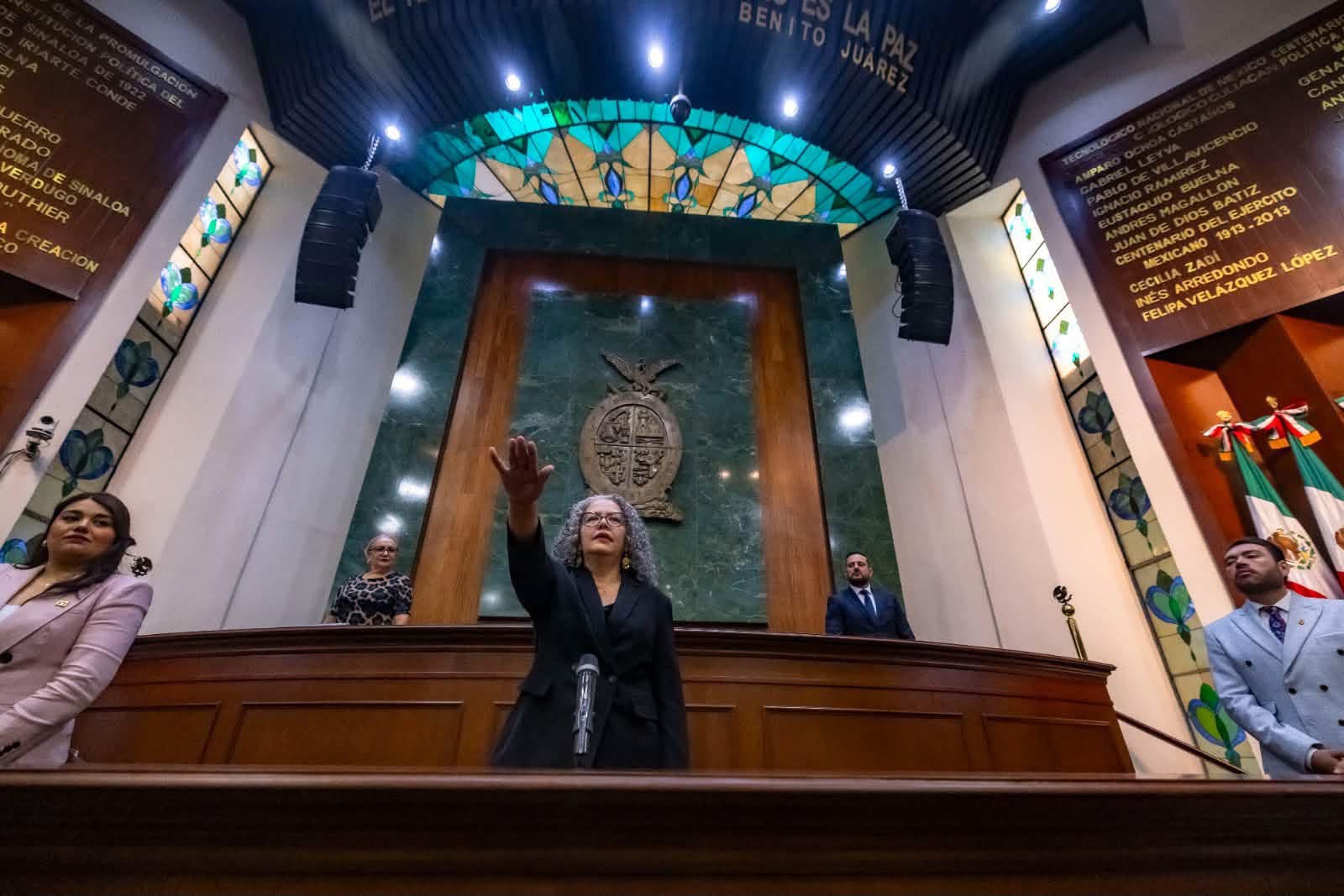Graciela Domínguez, gobernadora interna de Sinaloa