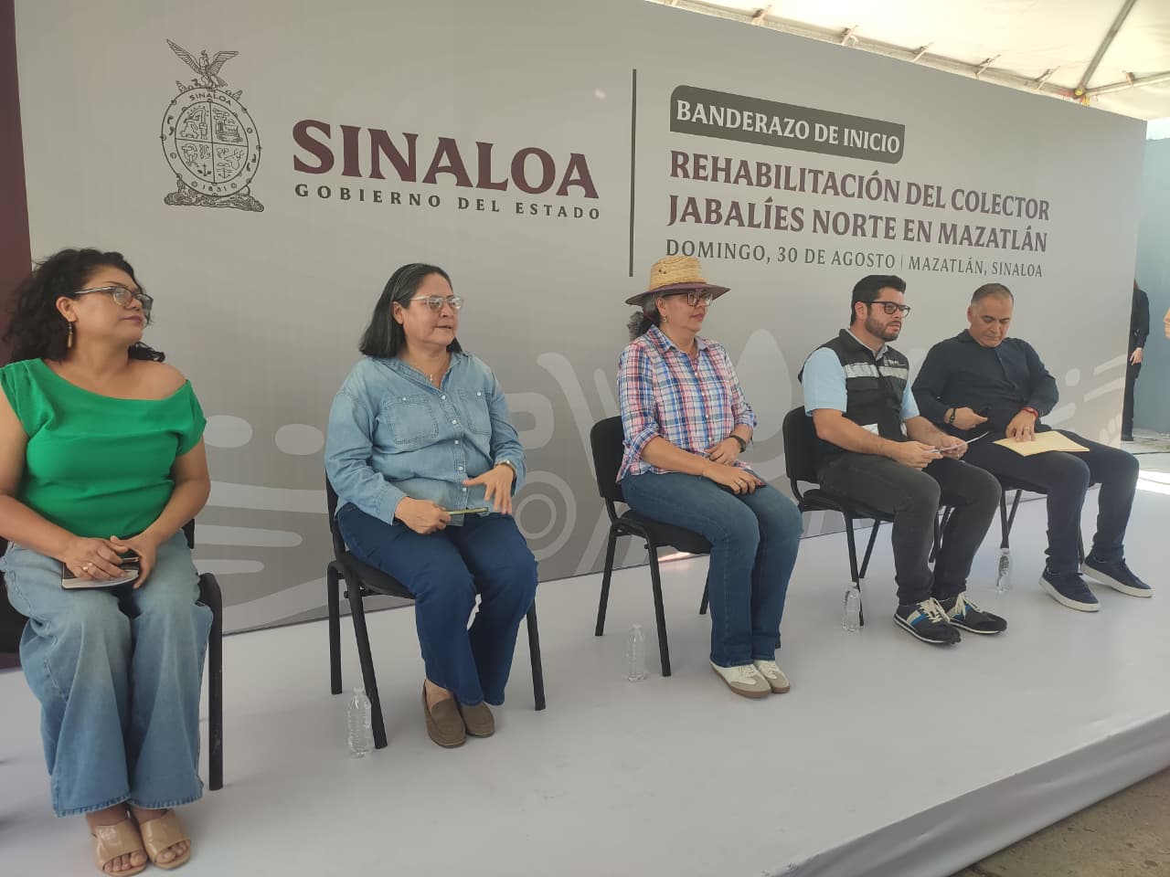 Graciela Domínguez en gira de trabajo por Mazatlán