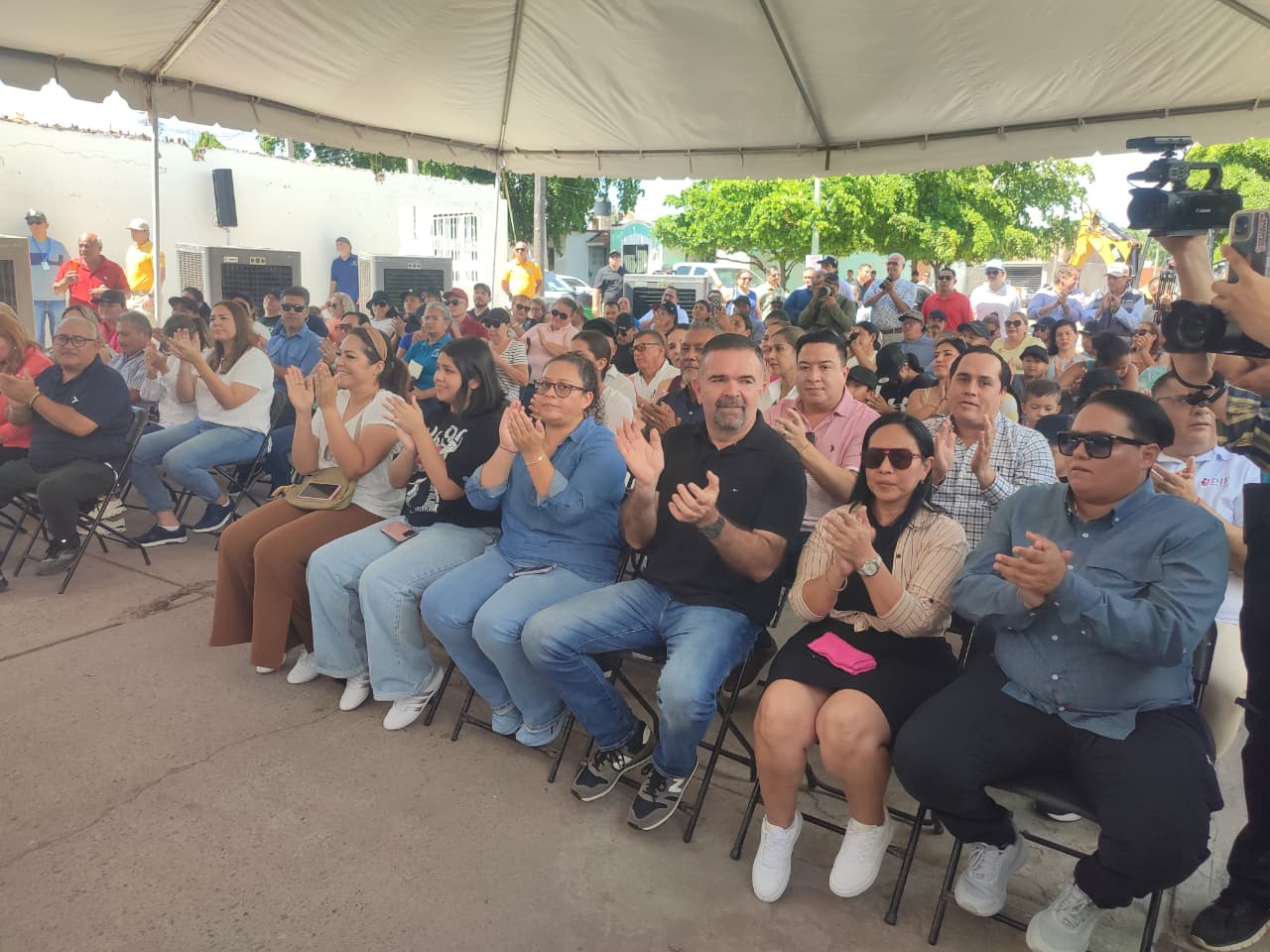 Graciela Domínguez en gira de trabajo por Mazatlán