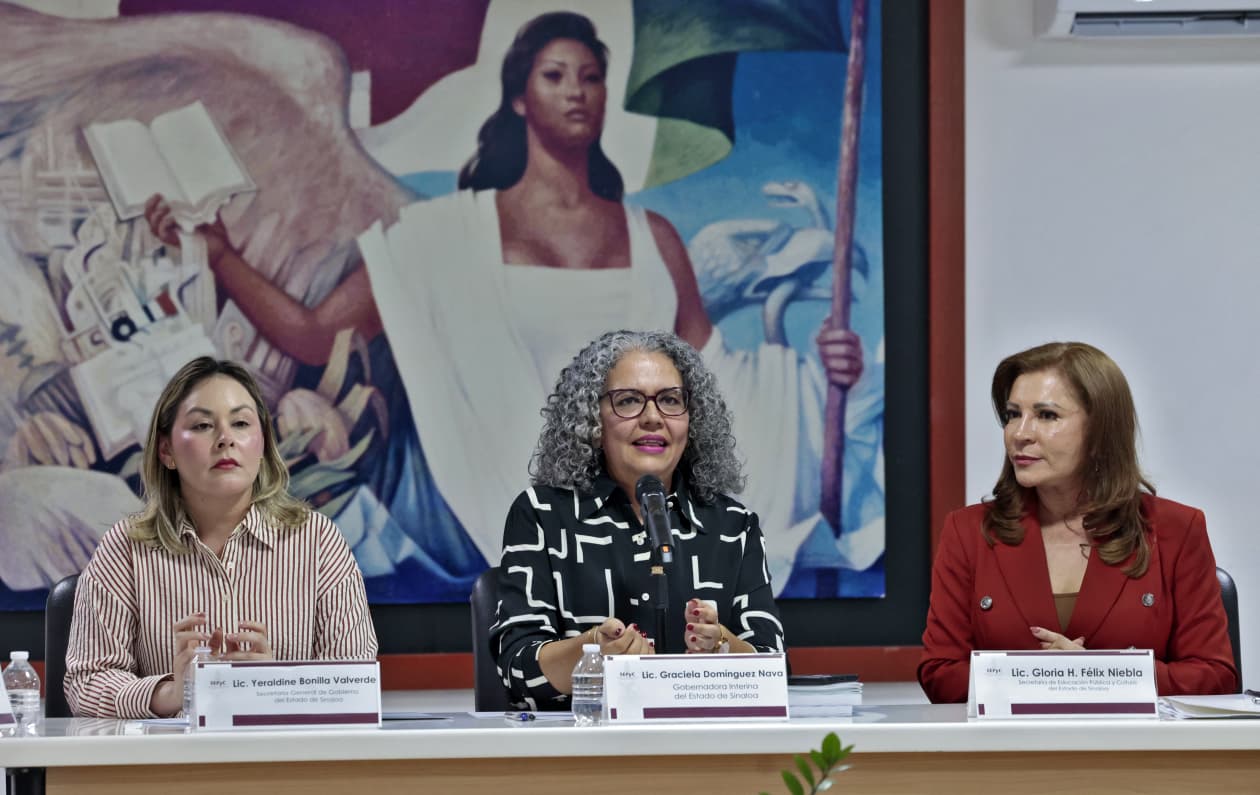 Graciela Domínguez se reúne con rectores y directores de organismos públicos descentralizados y de educación básica