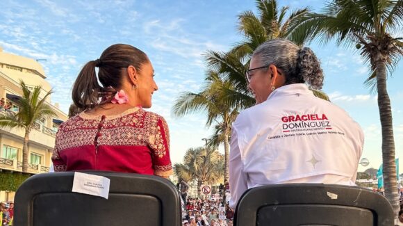 Sheinbaum respalda a Graciela Domínguez: “Es una mujer honesta y tiene la capacidad para gobernar”