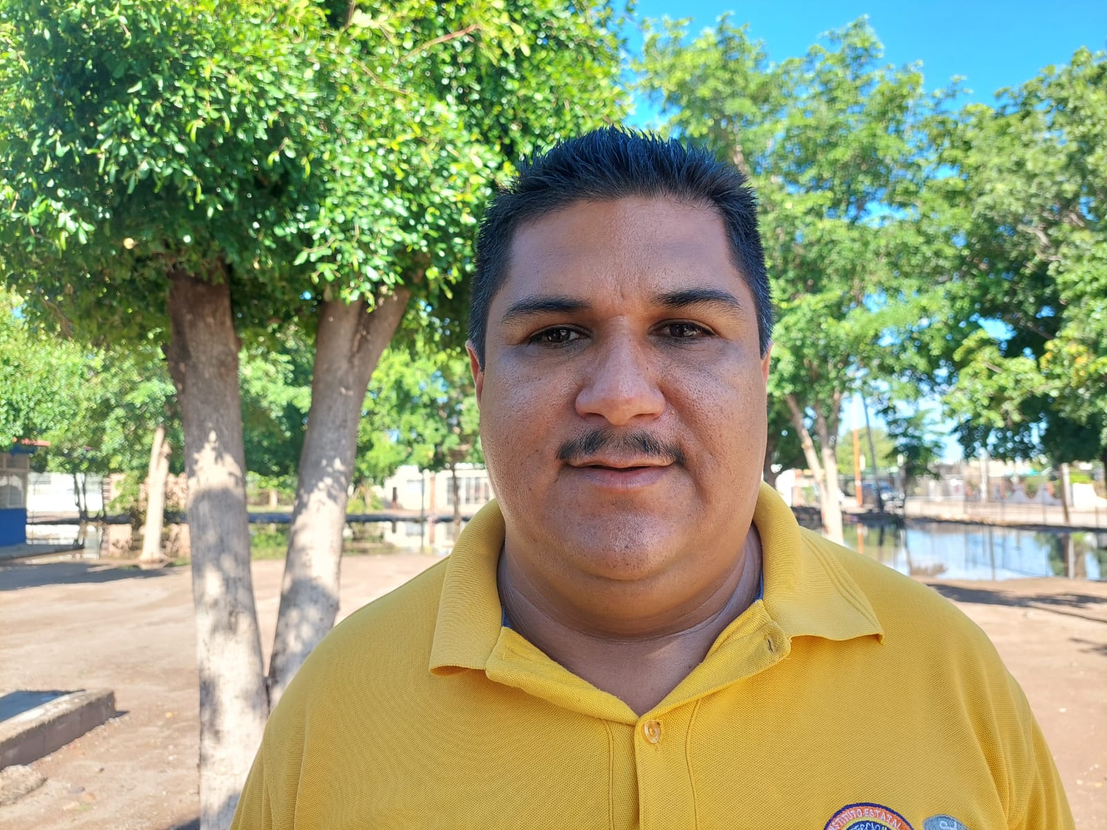 Héctor Eduardo López, director de Protección Civil de Salvador Alvarado