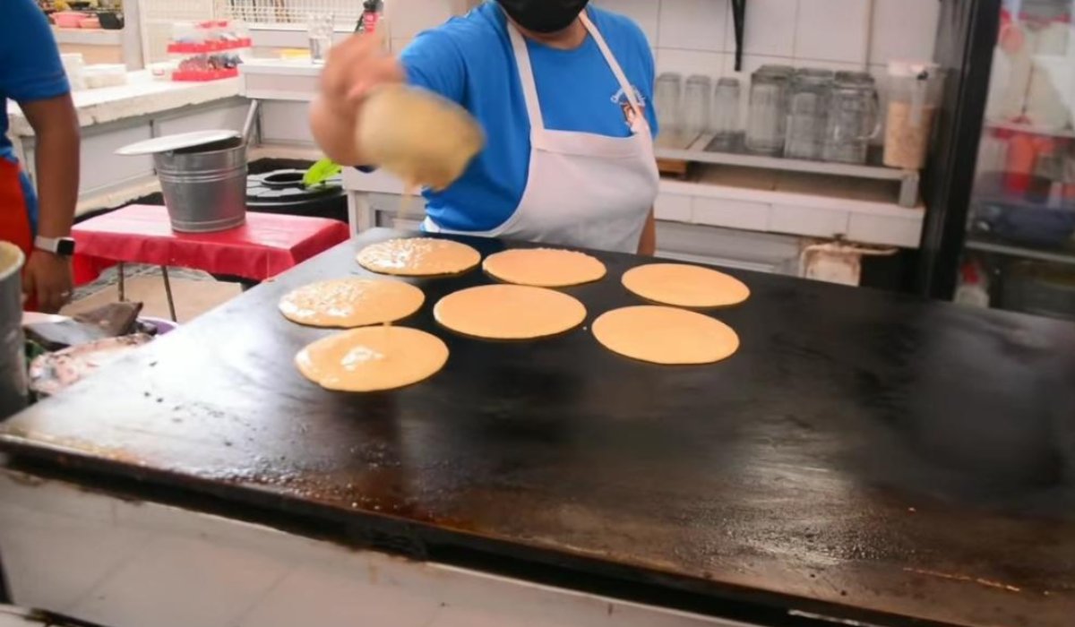 Tortillas de maíz en el mercado de Guasave