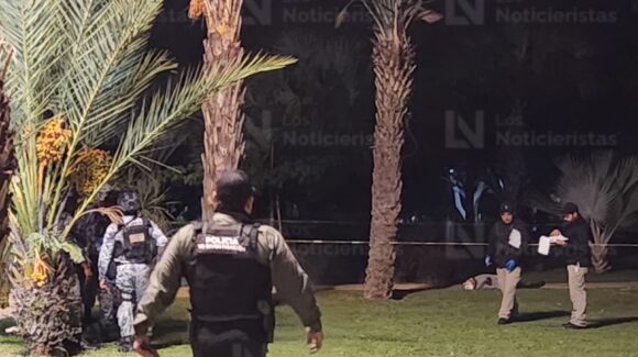 Ejecutan a balazos a una persona en el área de jardín del Centro de Ciencias de Culiacán, Sinaloa